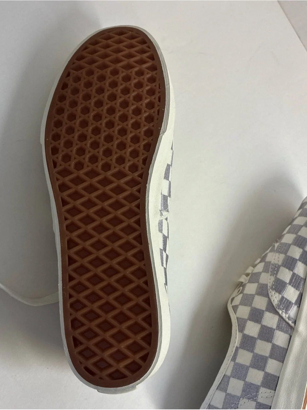 Vans iconic checkerboard